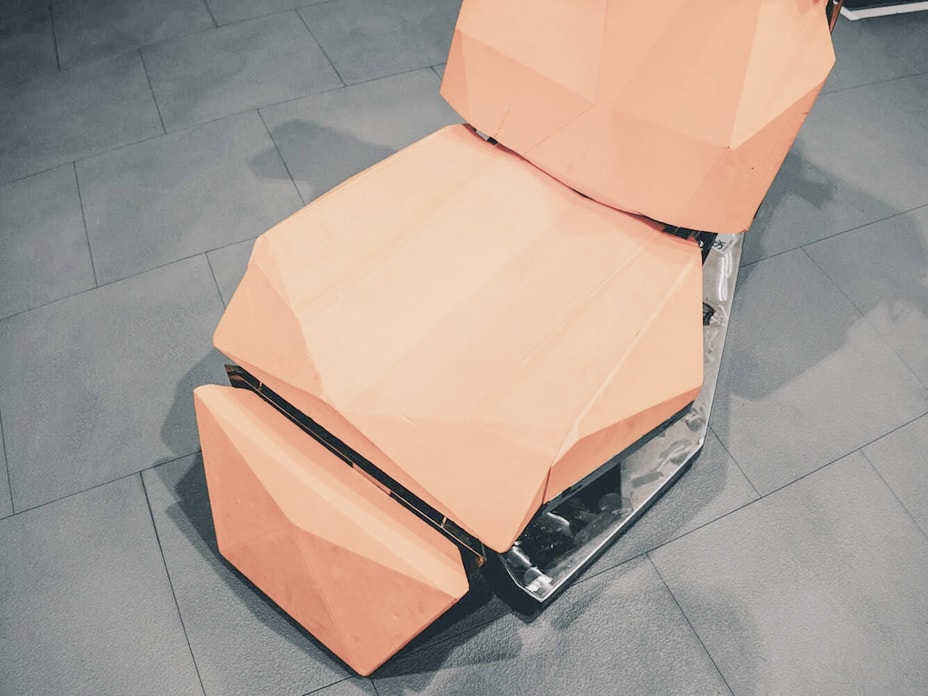 Smart wellness chair reclining mechanism detail